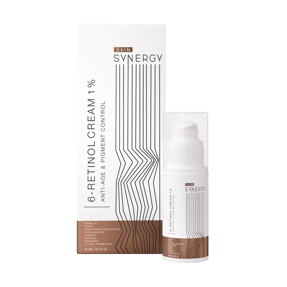 Skin Synergy 6 –retinol Cream 1% / Крем «6-ретинол 1%», 15мл