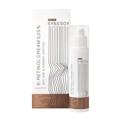 Skin Synergy 6- retinol Cream 0,25% / Крем «6-ретинол 0,25%», 30мл