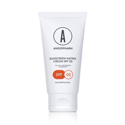 Ангиофарм Солнцезащитный крем для лица SPF 50, 50мл